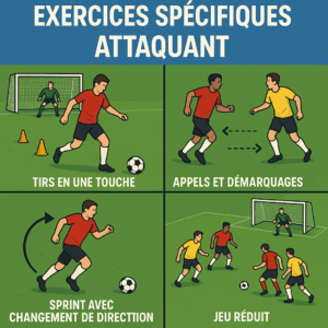 Exercices attaquants