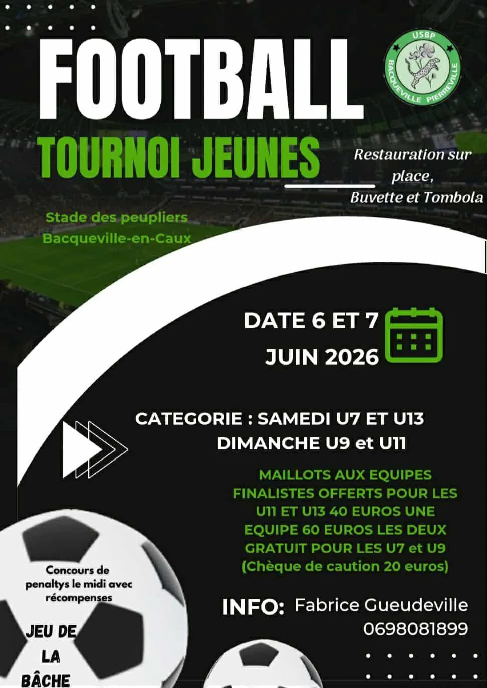 Tournoi jeunes USBP Bacqueville-en-Caux 2026