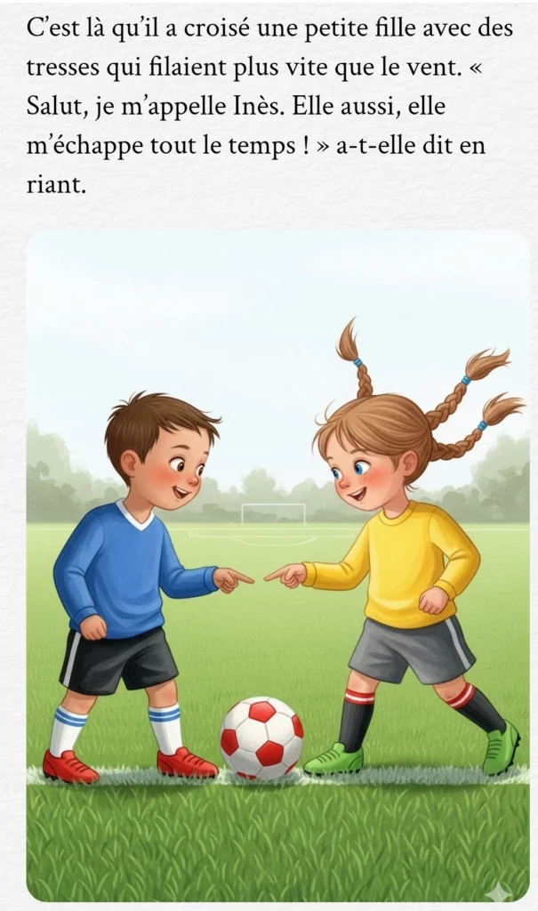 Le regard inquiet d’un jeune footballeur avant de toucher son premier ballon