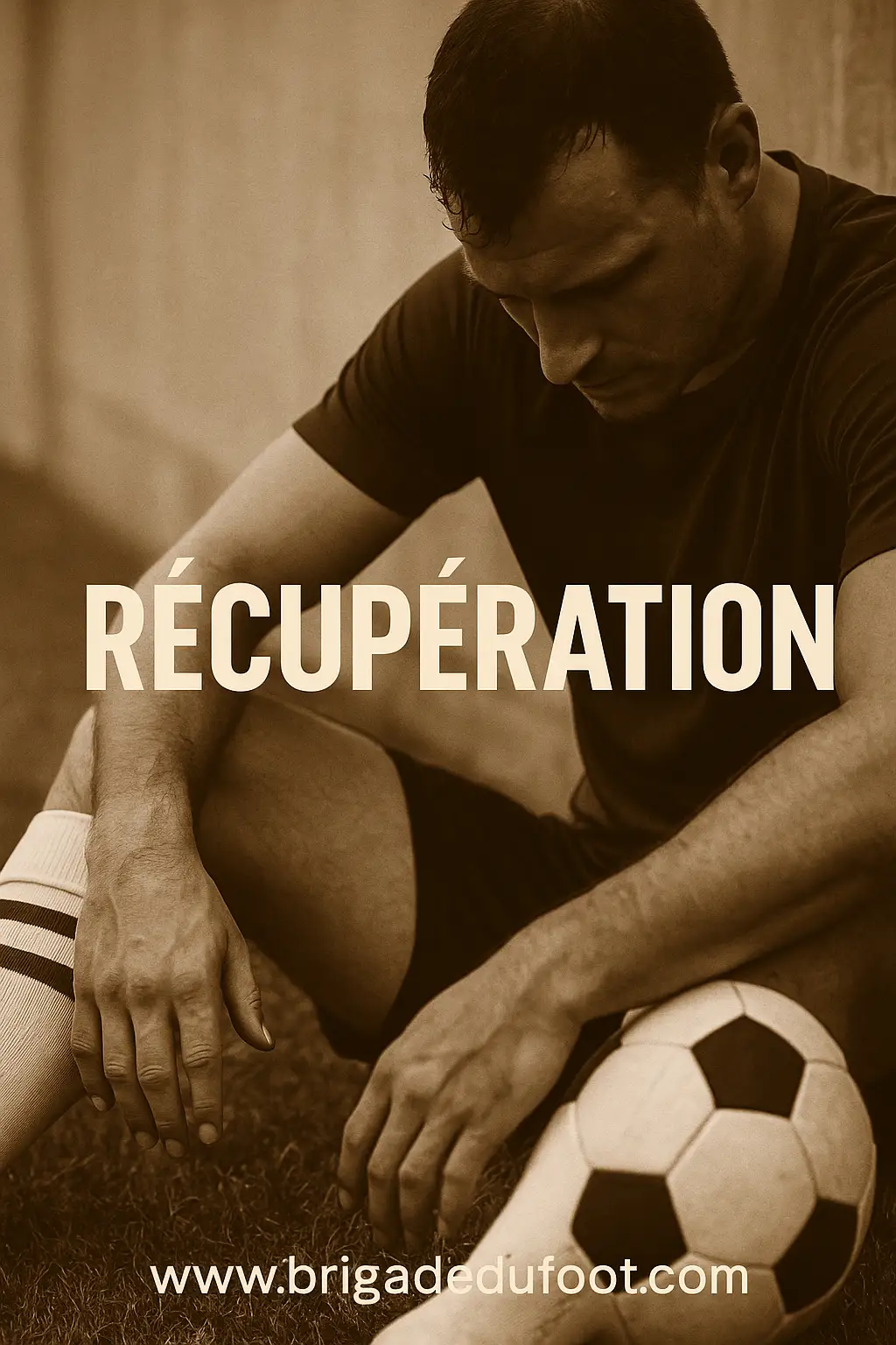 joueur amateur récupération football