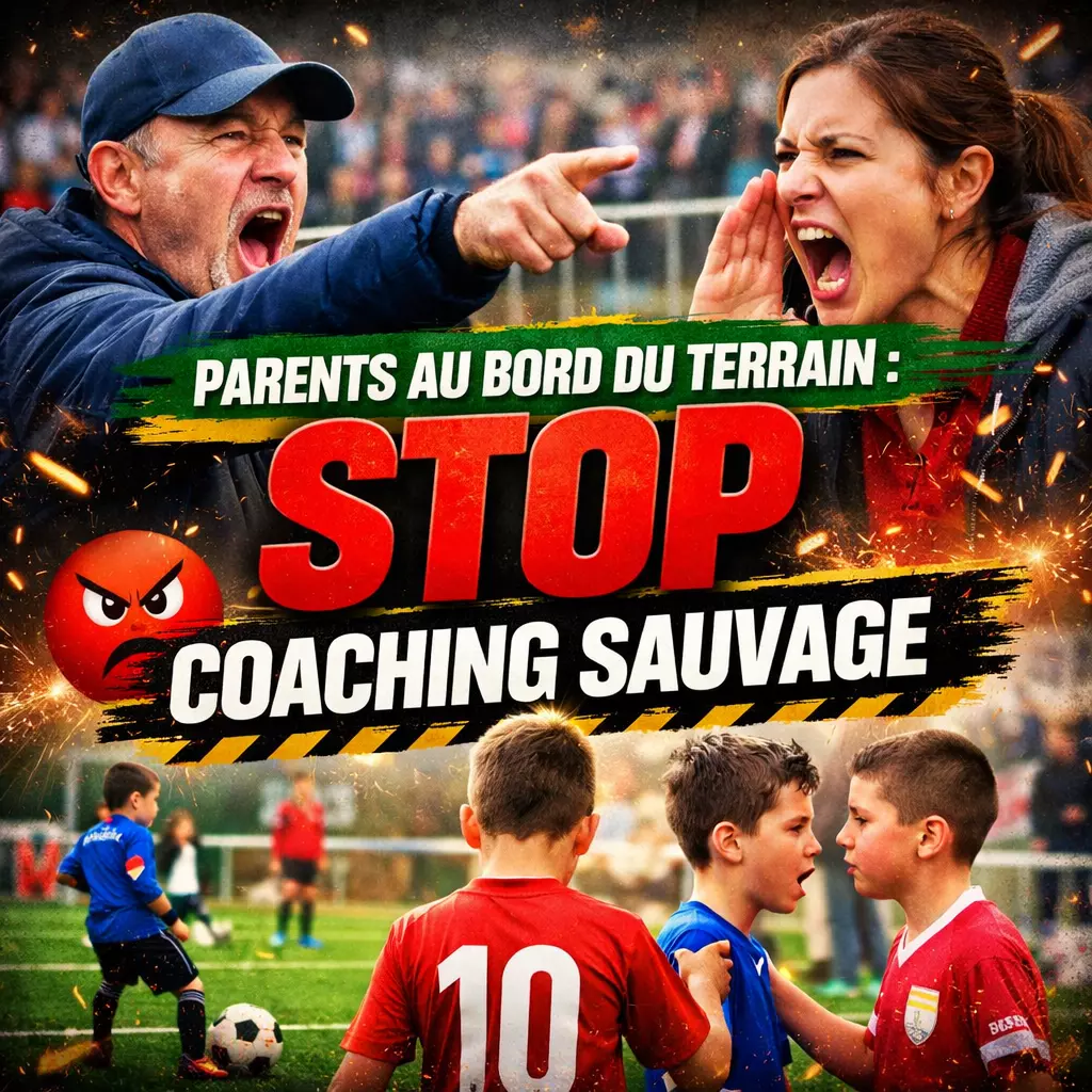 Pression parentale au football des jeunes : éducateurs et joueurs sous tension en match U13