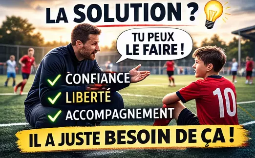 Article de football amateur – Bon à l’entraînement, mais mauvais en match, reponses et solutions – Brigade du Foot