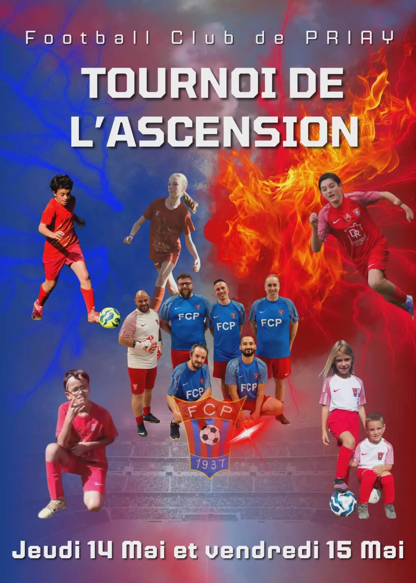 Article de football amateur – Tournoi – FC PRIAY – Ain – Garçons – Brigade du Foot